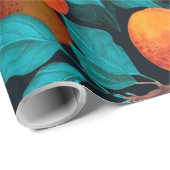 Aprikosengarten 2 geschenkpapier (Rolleneckpunkt)
