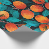 Aprikosengarten 2 geschenkpapier (Ecke)