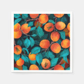 Aprikosengarten 2 serviette (Vorderseite)