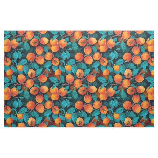 Aprikosengarten 2 stoff (Fat Quarter (45,7 x 55,9 cm))