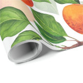 Aprikosengarten 3 geschenkpapier (Rolleneckpunkt)