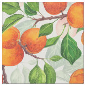 Aprikosengarten 3 stoff (Nahaufnahme)