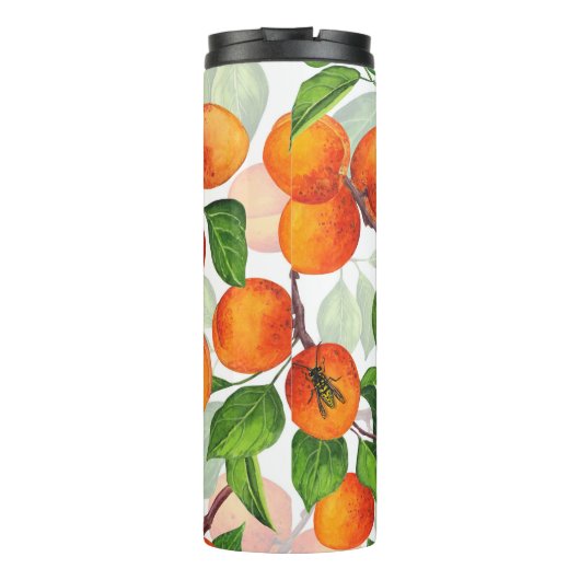 Aprikosengarten 3 thermosbecher (Rückseite)