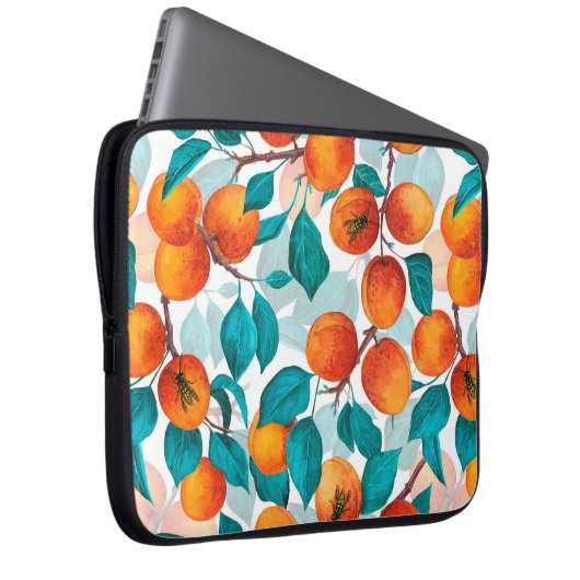Aprikosengarten 4 laptopschutzhülle (Vorne Rechts)