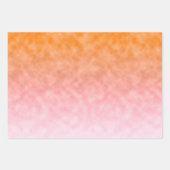 Aprikosenhimmel Geschenkpapier Set (Vorderseite 2)
