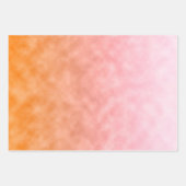 Aprikosenhimmel Geschenkpapier Set (Vorderseite 2)