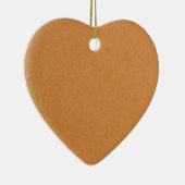 Aprikosenkleckse Keramikornament (Rechts)