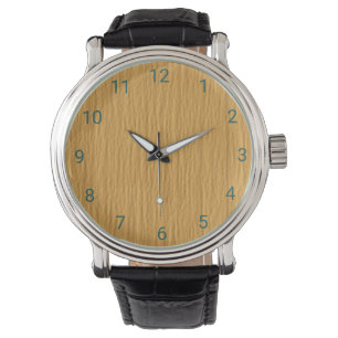 Aprikosenrücken Armbanduhr