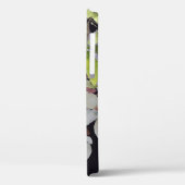 Aprikosenzweige Frühling: Aquarellfarben nahtlos. Case-Mate iPhone Hülle (Rückseite / Links)