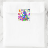 April, 13 Kindergeburtstag Stickers (Tasche)