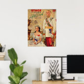 April 1939 Bühne Magazine Titelblatt Poster (Heimbüro)