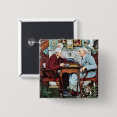 April, 1943 button (Vorne & Hinten)