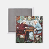 April, 1943 magnet (Vorderseite/Rückseite)