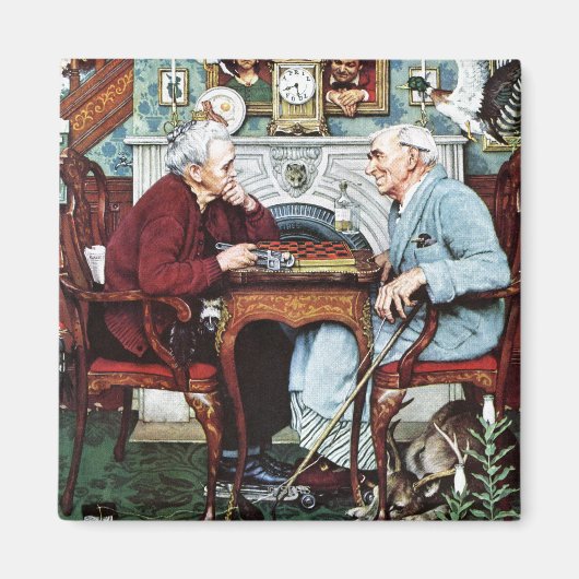 April, 1943 magnet (Vorne)