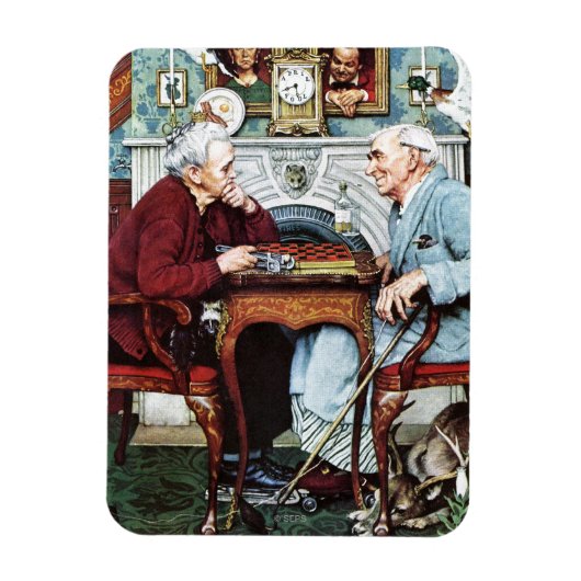 April, 1943 magnet (Vertikal)