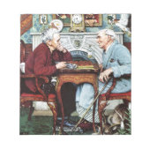 April, 1943 notizblock (Vorderseite)