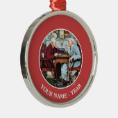 April, 1943 ornament aus metall (Rechts)