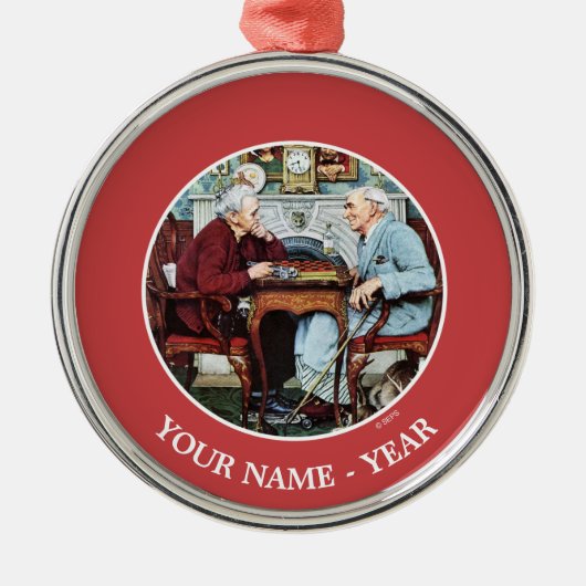 April, 1943 ornament aus metall (Vorne)