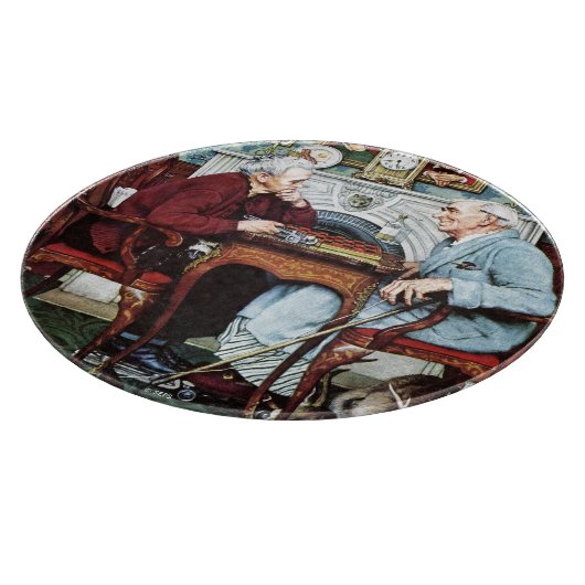 April, 1943 schneidebrett (Ecke)