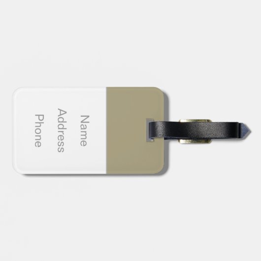 April, 1945 gepäckanhänger (Rückseite horizontal)