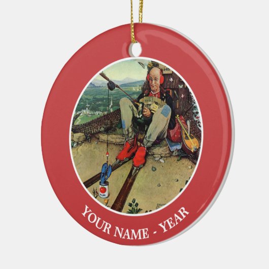 April, 1945 keramik ornament (Links)