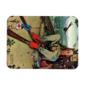 April, 1945 magnet (Horizontal)