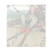 April, 1945 notizblock (Vorderseite)