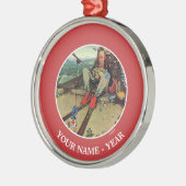 April, 1945 ornament aus metall (Links)