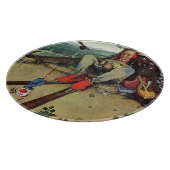 April, 1945 schneidebrett (Ecke)