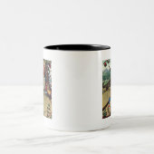 April, 1945 zweifarbige tasse (Mittel)