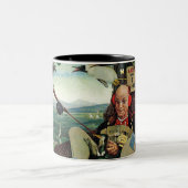 April, 1945 zweifarbige tasse (Mittel)