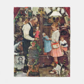 April, 1948 fleecedecke (Vorderseite)