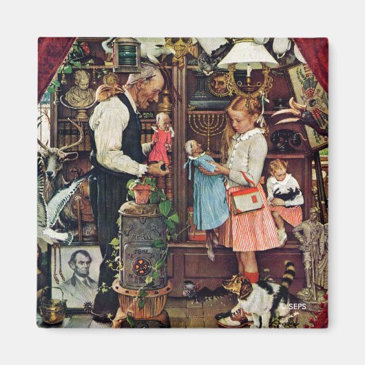 April, 1948 magnet (Vorne)