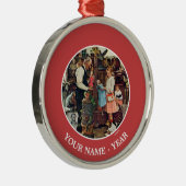 April, 1948 ornament aus metall (Rechts)