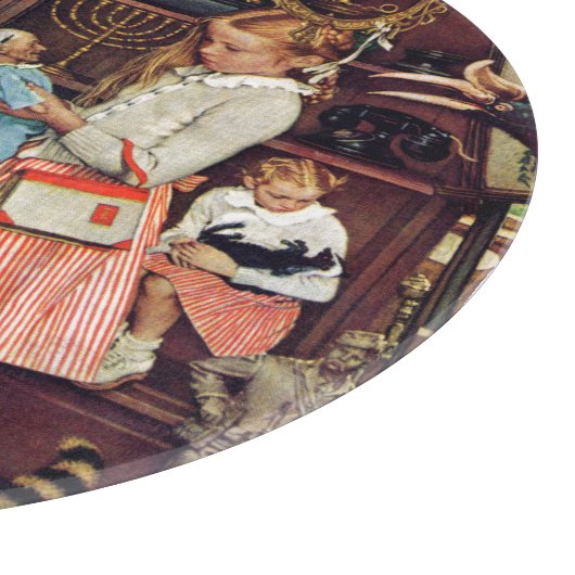 April, 1948 schneidebrett (Ecke)