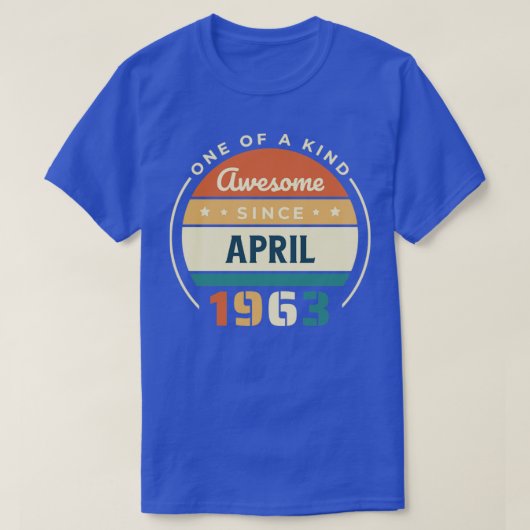 April 1963 T-Shirt (Design vorne)