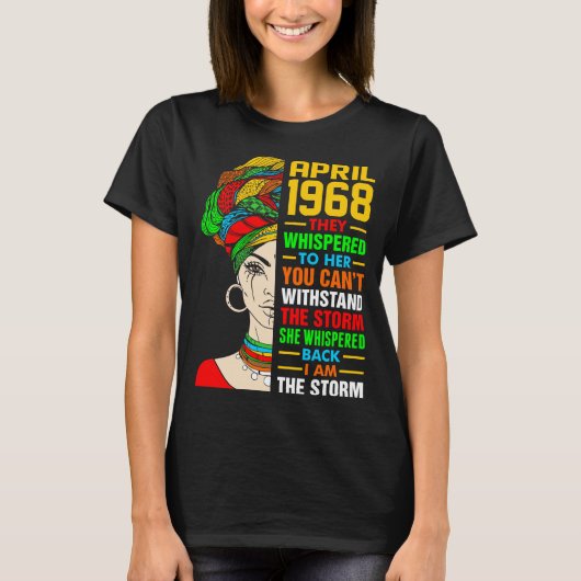 April 1968 T-Shirt (Vorderseite)