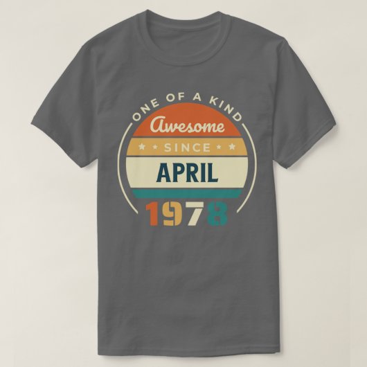 April 1978 T-Shirt (Design vorne)