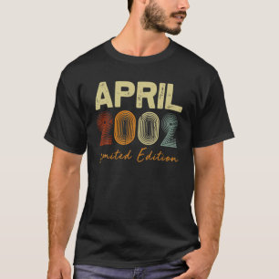 April 2002 limitierte Ausgabe Retro 19 Jahre alt 1 T-Shirt