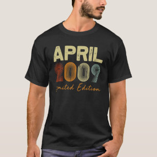April 2009 limitierte Ausgabe Retro 12 Jahre alt 1 T-Shirt