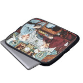 April, April 1943 Laptopschutzhülle (Vorne Knopf)