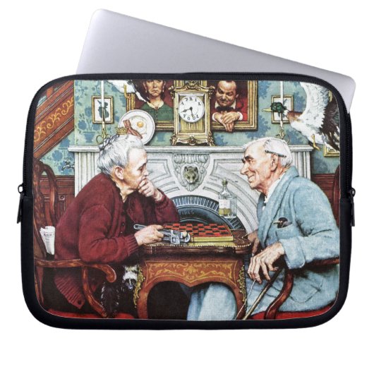 April, April 1943 Laptopschutzhülle (Vorderseite)