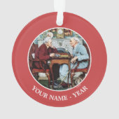 April, April 1943 Ornament (Rückseite)