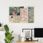 April: Auswahl von Blume Poster (Heimbüro)