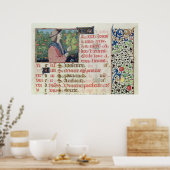 April: Auswahl von Blume Poster (Küche)