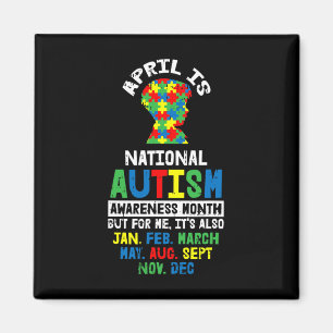 April Autismus Sensibilisierungsgeschenke für Auti Magnet