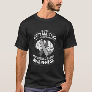 April Bewusstsein für Parkinson-Gehirnerkrankung M T-Shirt