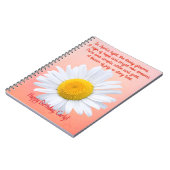 April Birth Blume Spiral Notebook Notizblock (Linke Seite)