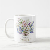April Birth Flower Mug | Daisies & Sweet Peas Kaffeetasse (Links)