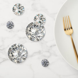 April Birthstone Diamond Table Konfetti